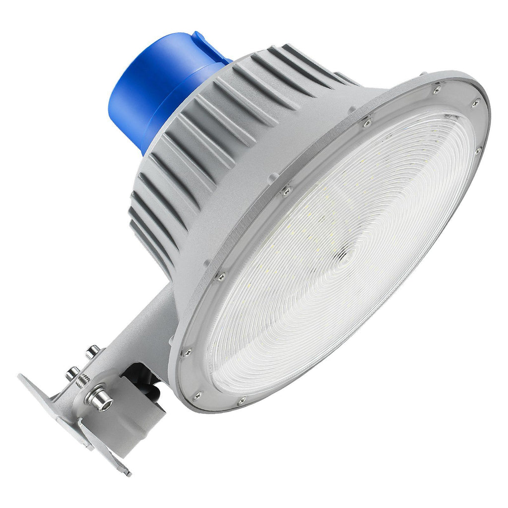 LED Barn Light, 50W 5500LM, Ultra Brightness 6000K Daylight, Dusk to Dawn Area Lights, Outdoor Security Flood Lighting, IP65 Waterproof for Outside Yard Street Garage Shed Patio, Wall/Pole Mount