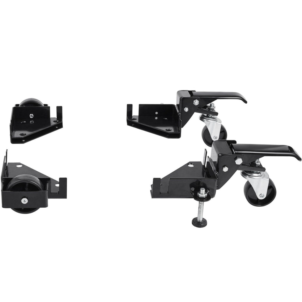 Mobile Base, 400 lbs Weight Capacity, Adjustable from 12" x 12" to Infinity, Heavy Duty Universal Mobile Base Stand with Swivel Wheels, for Woodworking Equipment, Bandsaw, Power Tools, Machines