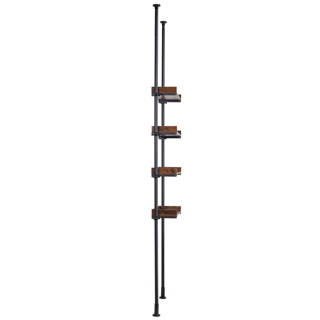 Over the Toilet Storage 4-Tier Bathroom Shelf Rack Space Saver Organizer