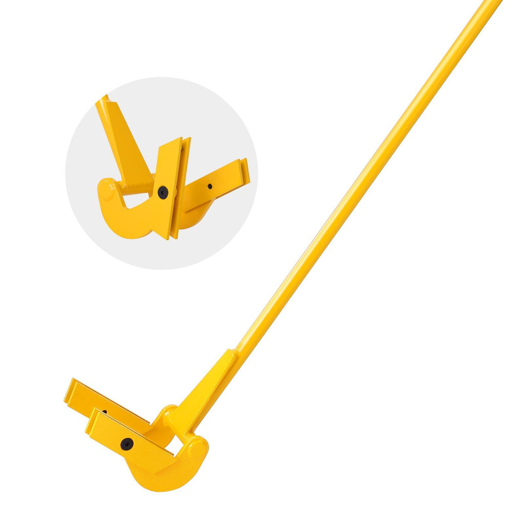 Pallet Buster, 41-Inch Handle, 2000 lbs Weight Capacity, Q235 Carbon Steel, Heavy Duty Deck Wrecker Demolition Wood Pallet Tool Breaker Pry Bar Puller for Efficient and Effortless Board Removal