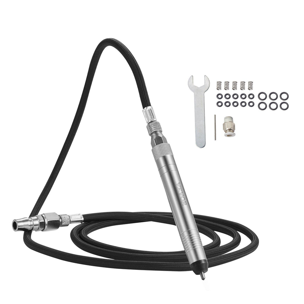 Pneumatic Engraving Pen Air Scribe 1/4" Micro Grinder Pencil Carving Tool