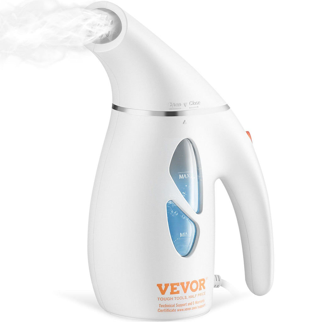 Portable Handheld Fabric Steamer, 900W Quick Heat Steamer for Clothes, Wrinkle Remover Clothing Iron Intelligent Controller & Auto-Off & Large Detachable Water Tank, With Gloves