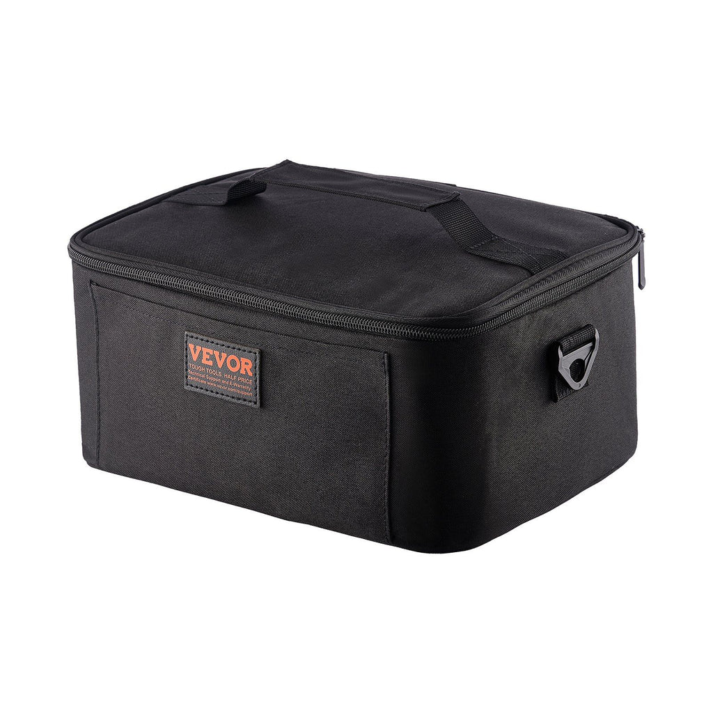 Portable Oven, 110-120V Home/Office Food Warmer, 80W (Max 100W) Portable Mini Personal Microwave, 2QT Electric Heated Lunch Box, Compatible with Glass, Ceramic, Foil Container (Black)