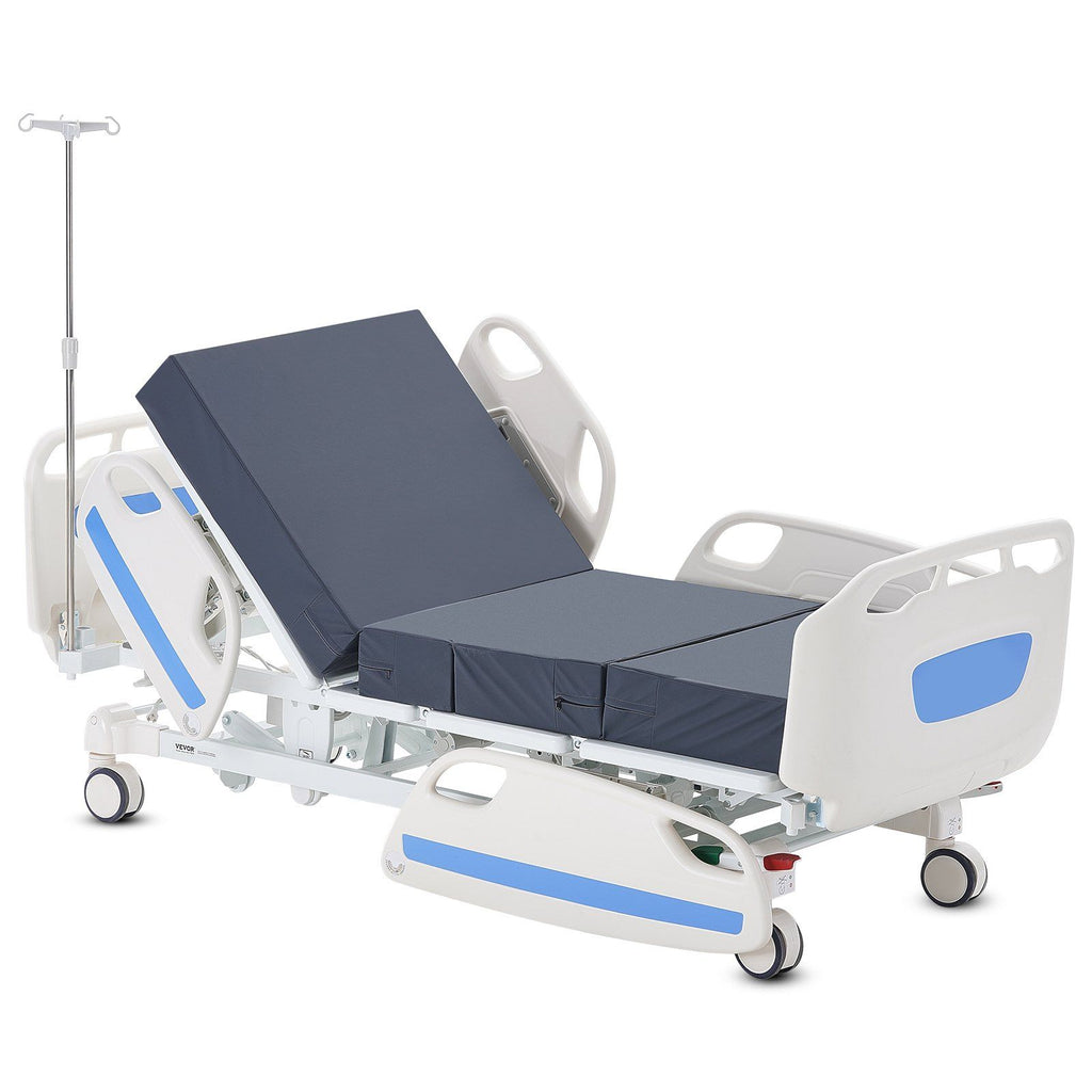 Premium 5 Function Full Electric Hospital Bed ICU Medical Bed 550LBS Loads