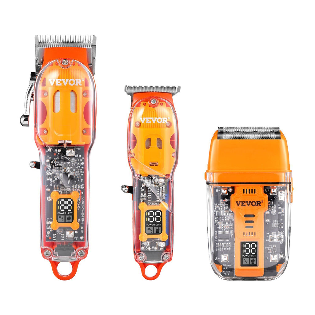 Professional Hair Clipper for Men 3-in-1 Hair Clipper Trimmer & Shaver Set