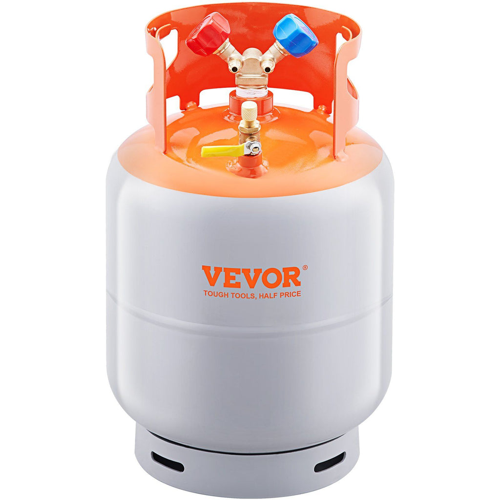 Refrigerant Recovery Reclaim 30lb Cylinder Tank 400 PSI Liquid Rated Y Valve