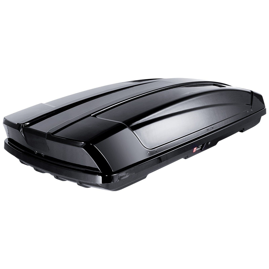 Rooftop Cargo Carrier 18 Cubic Feet Luggage Storage Box ABS for SUVs Cars