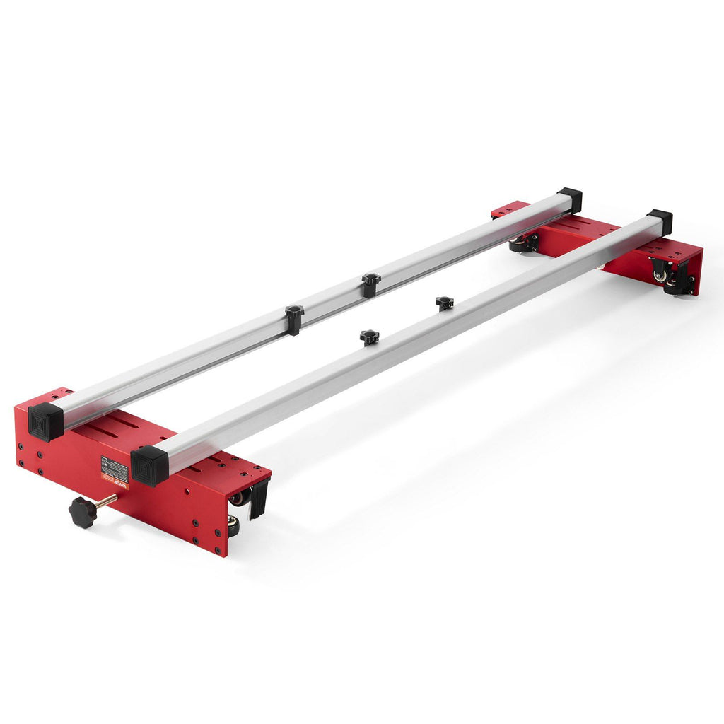 Router Sled, 60 inches, Portable and Easy to Adjust Slab Flattening Jig, DIY Woodworking Router Sled for Flattening Slabs, Slab Guide Jig Trimming Planing Machine for Wood Flattening, No Plate