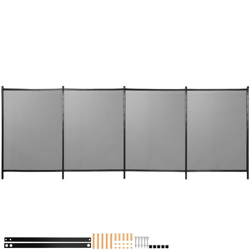 Sentry Security Pool Fence 4x48 ft Removable Pool Fence Hole Size 1.1x 3.5 in Pool Fences for In-ground Pools 44 Sleeves Pool Fence DIY by Life Saver Fencing Section Kit Black