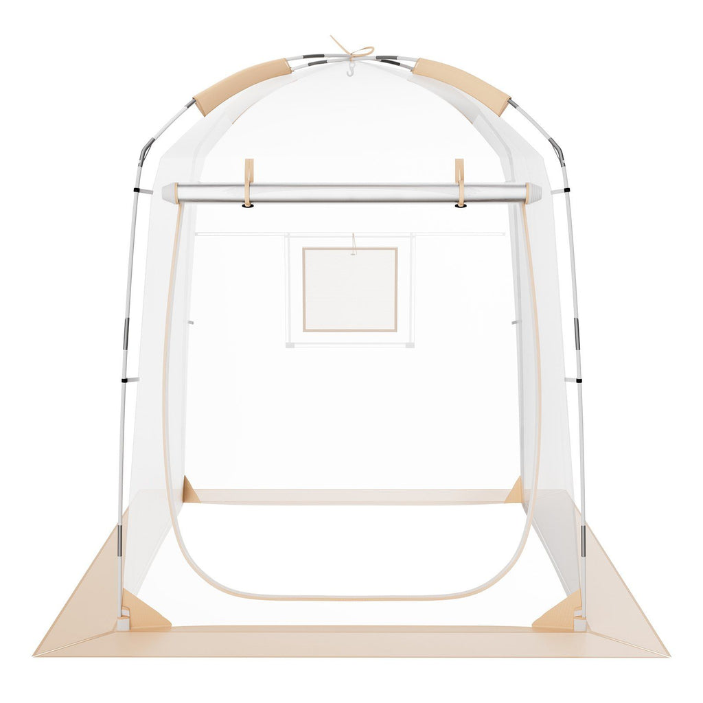Sports Tent Instant Tent Shelter Weather Proof 1 Person Clear Bubble Tent