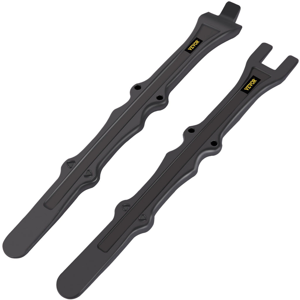 Tire Changing Tool, 14.5 Inch Tire Iron Set, 2pcs Motorcycle Tire Irons, 40CR Steel Tire Bead Breaker, Black Tire Changing Spoons, Rust Proof Motorcycle Tire Spoons, Tire Levers For Bile Tires