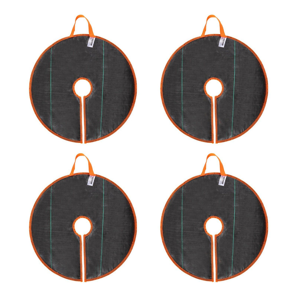 Tree Watering Bag/Ring Slow Release, 4 Pack 10 Gallons Self-Watering Tree Watering Bags, Slow Release Tree Irrigation Bags, Heavy Duty Automatic Drip System for for Planting
