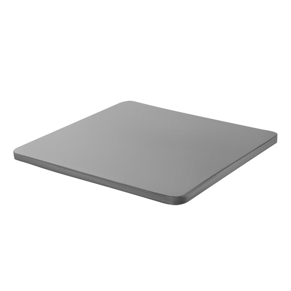 Twin Size Bunkie Board, 1.5 in Bed Board Slats with 200D Oxford Cloth, Wooden Mattress Support for Twin Size Bed, Easy Assembly Support under Mattress, 2 Piece, Gray