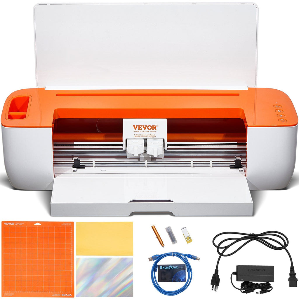 Vinyl Cutter Machine, Bluetooth Connectivity DIY Cutting Machine, Massive Designs Included, Compatible with iOS, Android, Mac, and Windows, for Creating Customized Cards, Home Decor