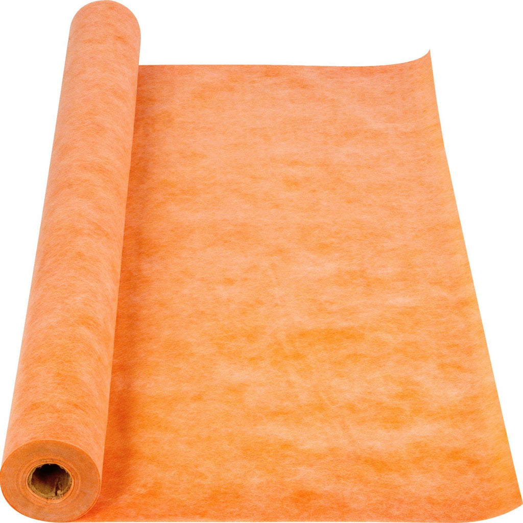 Waterproof Membrane for Shower 3.2 x 29.5 ft/ 97 sqft Membrane for Tile 10mils Thick Membrane Roll for Bathroom Walls/Floors, Sauna and Steam Room, Fleece Use Thin-Set Mortar Polyethylene Fabric