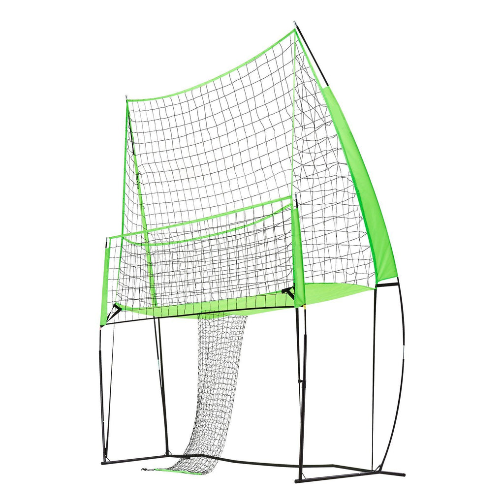 Volleyball Training Net System Adjustable Practice Equipment Indoor Outdoor