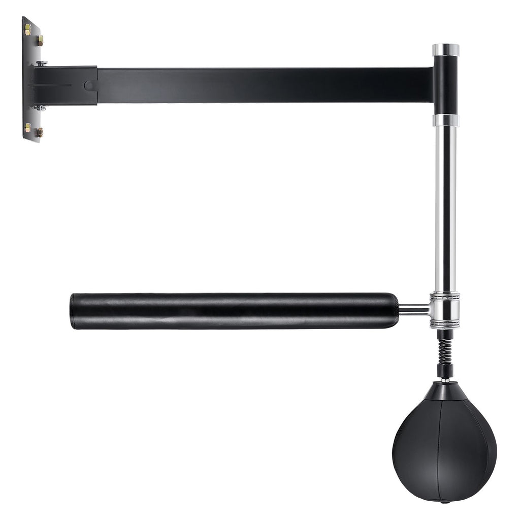 Wall Mount Boxing Spinning Bar, Spinning Bar with Punching Ball, Adjustable Boxing Speed Trainer, Reflex Boxing Bar with Gloves, Boxing Training Equipment for Kickboxing, MMA, Fitness