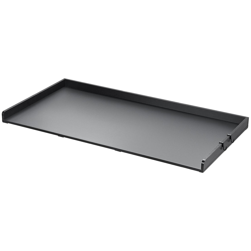 Washer Dryer Countertop, 54" x 27" Wooden Washer and Dryer Countertop, Water-Resistant Laundry Machine Topper Cover with Anti-Slip Pads, for Laundry Room Organization and Storage, Black