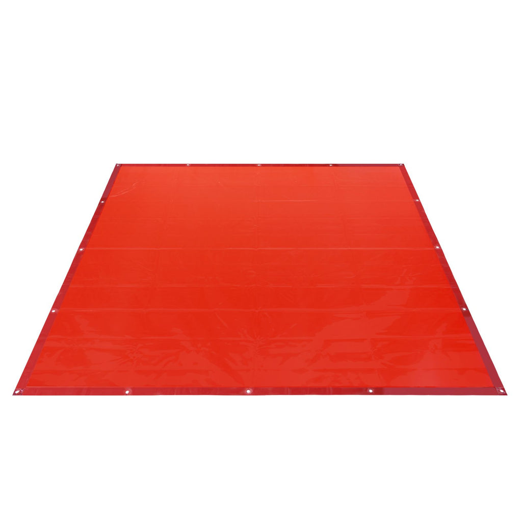 Welding Curtain Screen, 6 x 6 FT Hanging Welding Curtain Wall, Flame-Resistant Vinyl Welding Protection Screens with 6-Level UV Protection & Hanging Holes, Portable for Workshop/Industrial Use