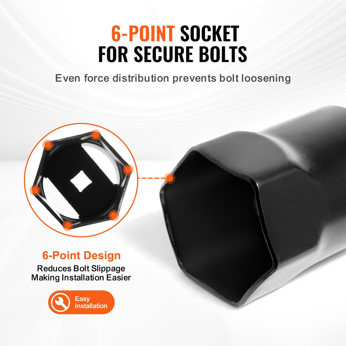 Wheel Bearing Locknut Socket Set, 1/2 inch Drive 7 Piece SAE and Me ...