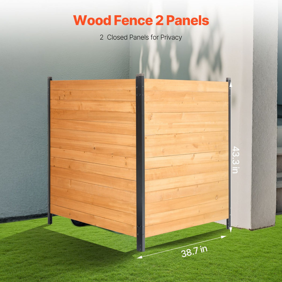 Wood Privacy Fence, 38