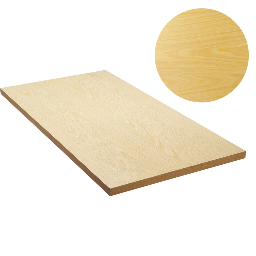 Wood Table Top, Holds up to 330 lb, 29.5" x 23.6" x 1.5" Rectangular Countertop for Height Adjustable Electric Standing Desk Frame, Universal Solid One-Piece Maple Desktop for Office & Home Desk