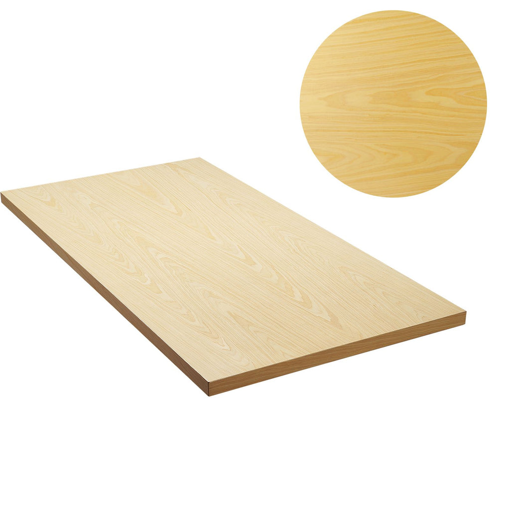 Wood Table Top, Holds up to 330 lb, 47.2" x 29.5" x 1.5" Rectangular Countertop for Height Adjustable Electric Standing Desk Frame, Universal Solid One-Piece Maple Desktop for Office & Home Desk