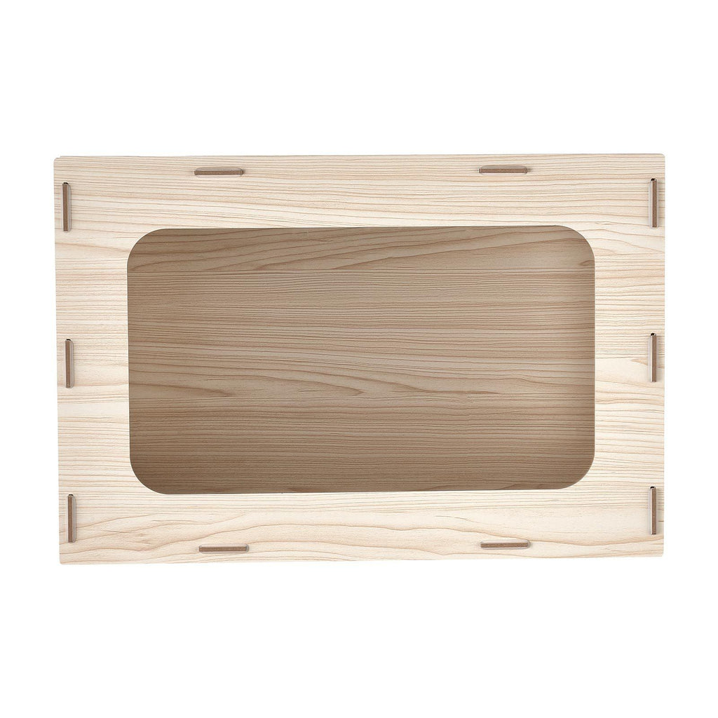 Wooden Hamster Cage 23.8"x15.9"x15.9" 270° Viewing Hamster Habitat, Chewproof Small Animal Cage with Openable Top, Large Pet House Wood Enclosure for Syrian/Dwarf Hamsters, Guinea Pigs, Gerbils