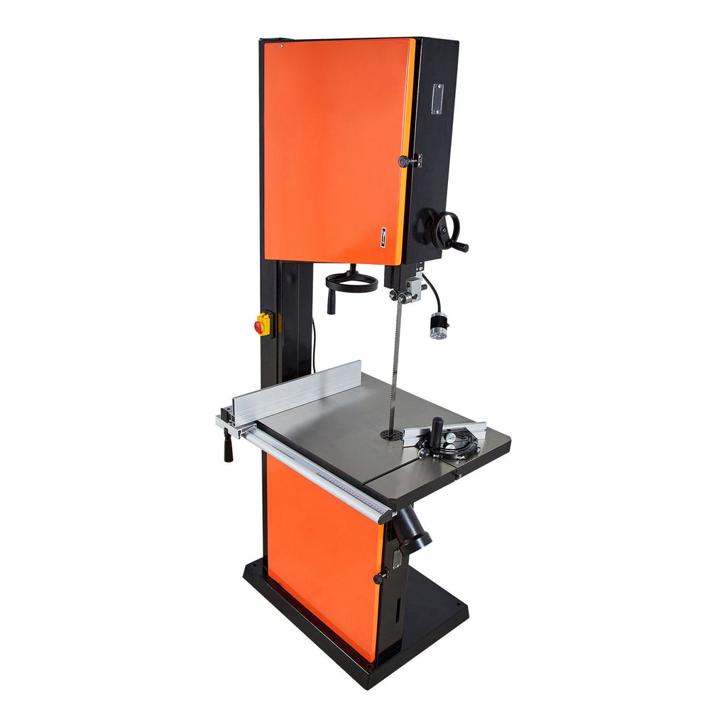 Woodworking Bandsaw, 18-Inch, Band Saw with 2240W 3HP Motor, 16-Inch Maximum Cutting Height, 27.2 x 20 in Cast Iron Table, with 360° Work Light, Miter Gauge, Fence, Band Saw for Woodworking
