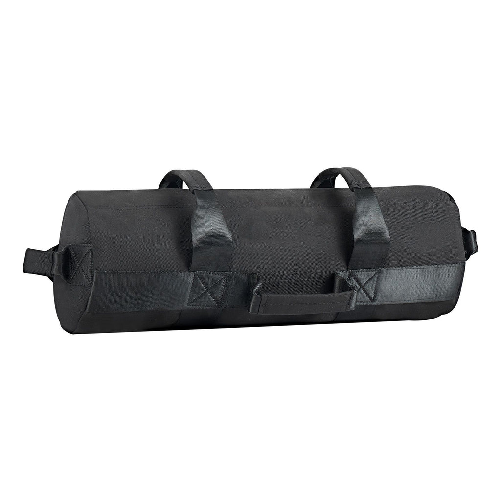 Workout Sandbag, Heavy Duty Workout Power Bags with Handles, 5-25 lbs Adjustable Slam Bag for Fitness Strength Weight Training Cross-Training, Home Gym Exercise, Black (Unfilled)
